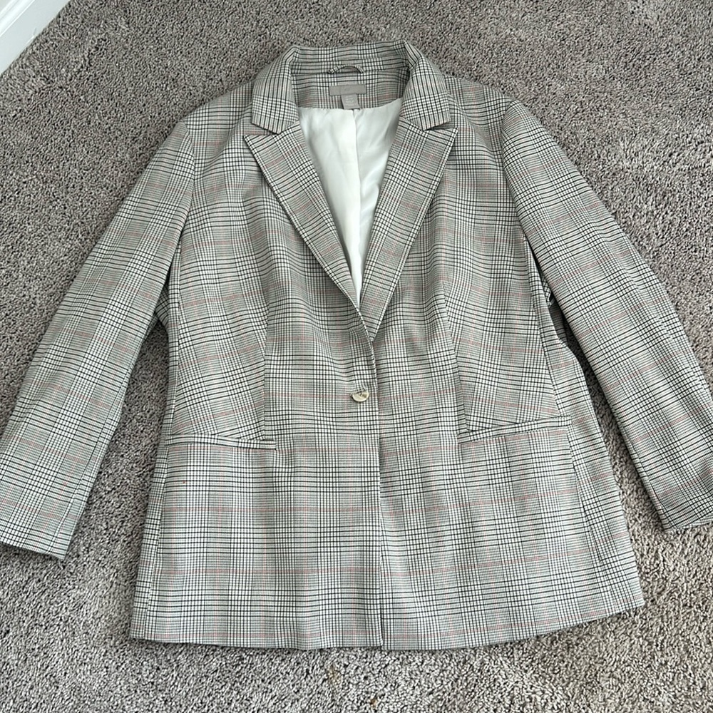 H&M Blazer Gray